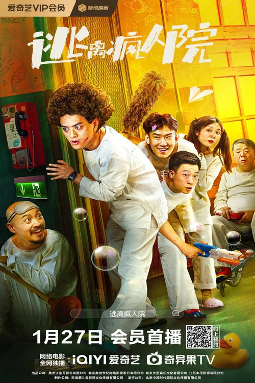 逃离疯人院海报