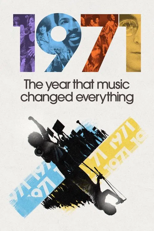1971：音乐改变世界的一年海报