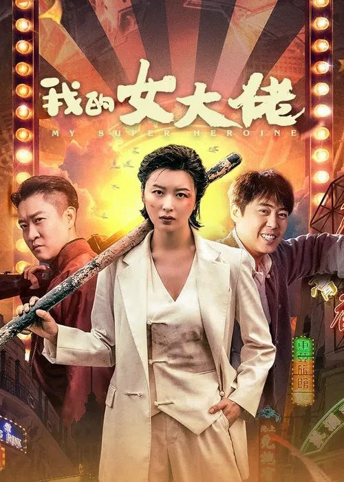 我的女大佬海报