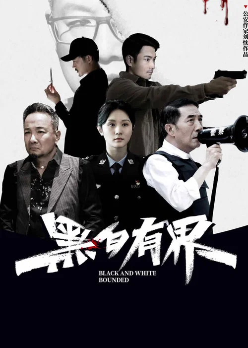 黑白有界海报