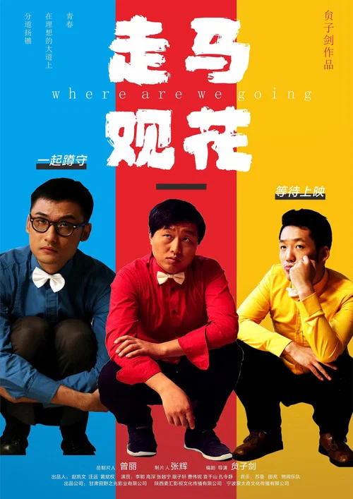 走马观花海报