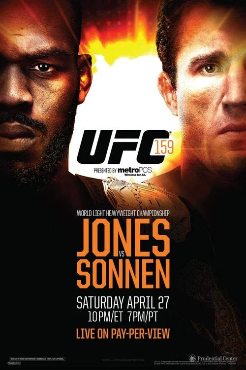 UFC 159: Jones vs. Sonnen海报