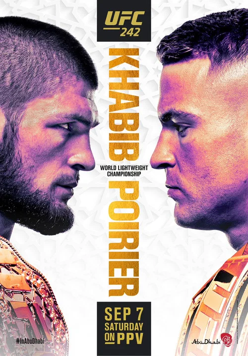 UFC 242: Khabib vs. Poirier海报
