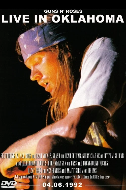 Guns N' Roses - 04.06.92 - Myriad Arena, Oklahoma City, OK海报