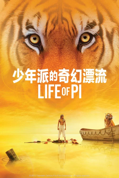 少年派的奇幻漂流海报