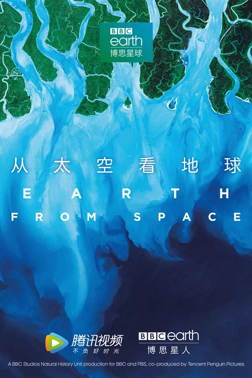 从太空看地球海报